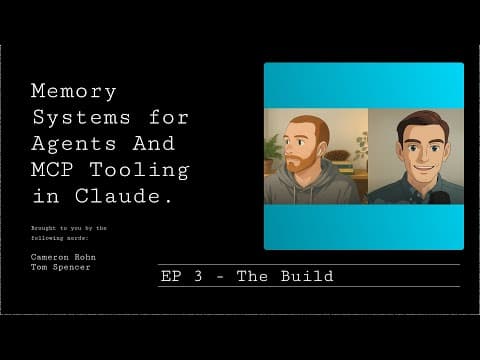 EP 3 - MCP in Claude, AI Updates and Memory Deep dive into LangMem, Letta, MemOS and More.